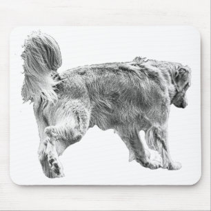 Desk Quiet Golden Mousepad