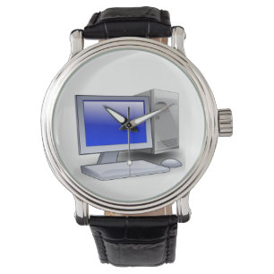 Desktop Computer Armbanduhr