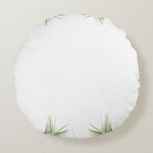 Desktop leaf tree nature rundes kissen