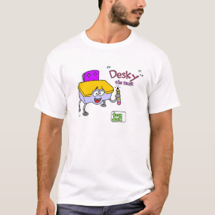 Desky der Schreibtisch-T - Shirt durch ToonDesk
