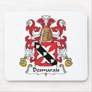 Desmarais Familienwappen Mousepad