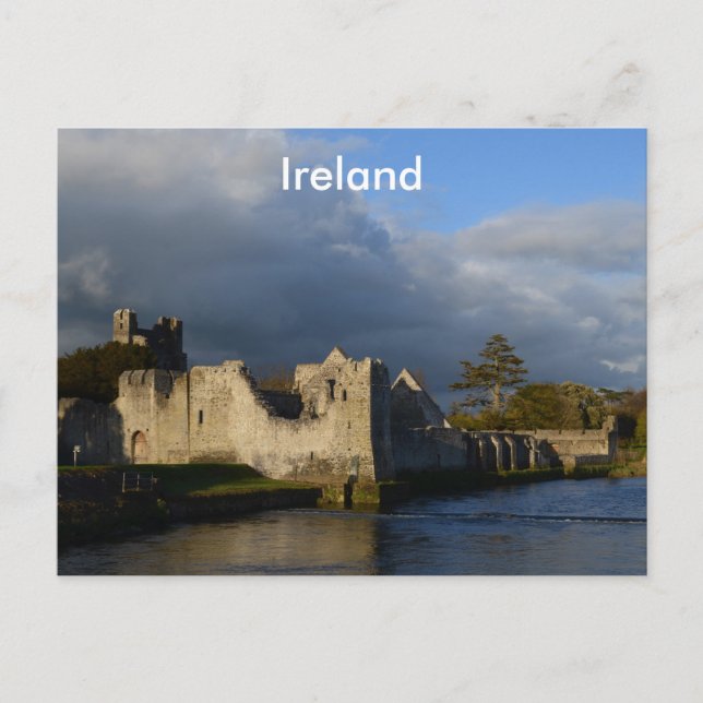 Desmond Castle in Adare Irland Postkarte (Vorderseite)