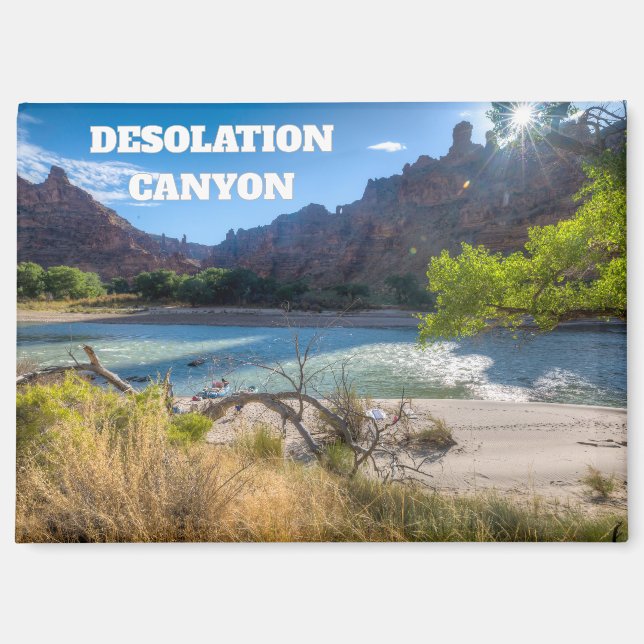 Desolation Canyon, Green River, NHS Magnet (Vorderseite)