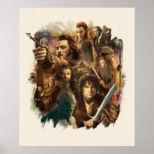 DESOLATION DER SMAUG™-Zeichen Poster (Vorne)