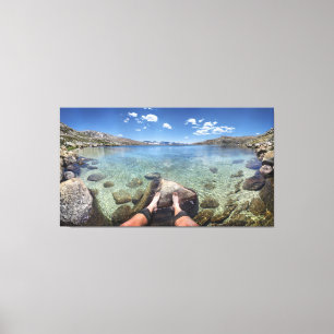 Desolation Lake - Sierra Leinwanddruck