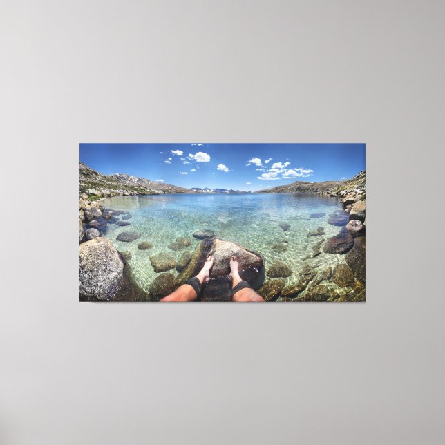 Desolation Lake - Sierra Leinwanddruck (Vorderseite)