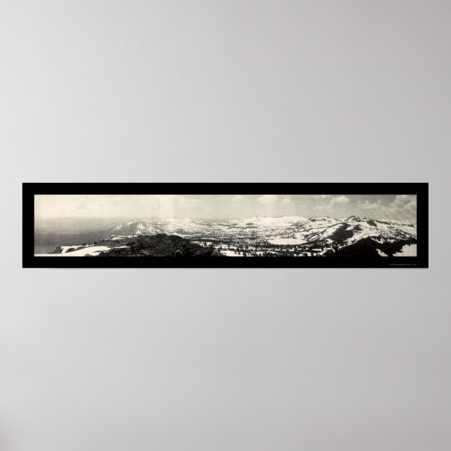Desolationstal Tahoe CA Foto 1905 Poster (Vorne)
