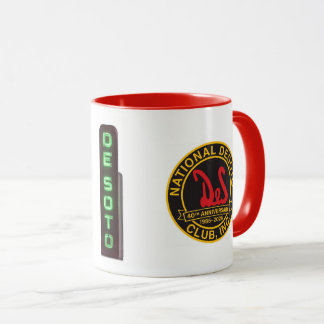 DeSoto Club Logos 2026 Jubiläen Tasse