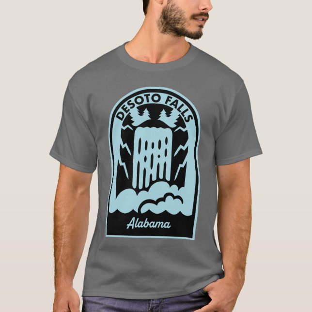 Desoto Falls Alabama T-Shirt (Vorderseite)