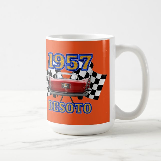Desoto Firelite Orangen-Becher 1957 Tasse (Rechts)