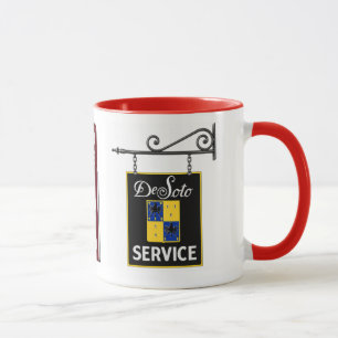 DeSoto Plymouth Automobilverkauf und -service Tasse
