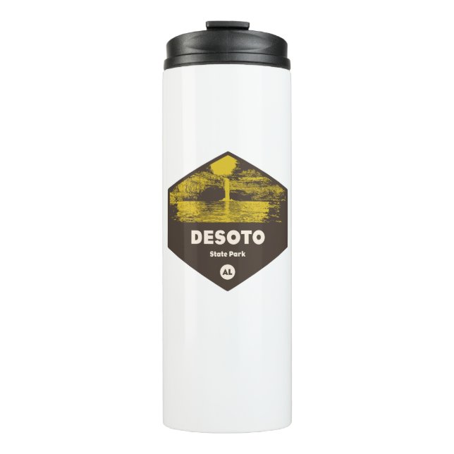 DeSoto Staat Park Alabama Thermosbecher (Vorderseite)