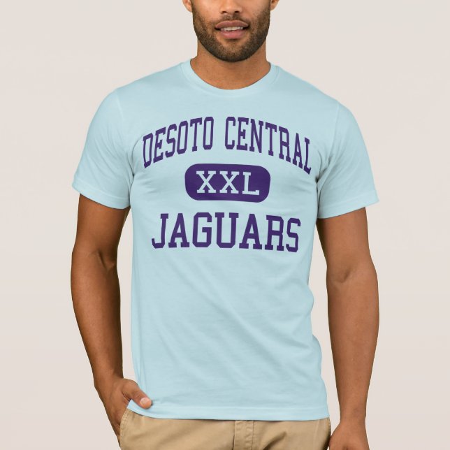 DeSoto Zentrale - Jaguare - hoch - Southaven T-Shirt (Vorderseite)