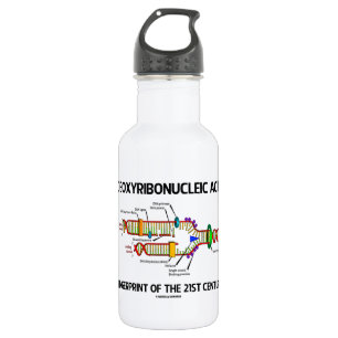 Desoxyribonukleinsäure-Fingerabdruck des 21. Trinkflasche