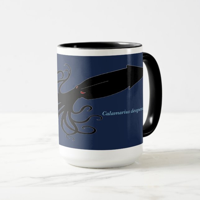 Despair Squid Mug Tasse (VorderseiteRechts)