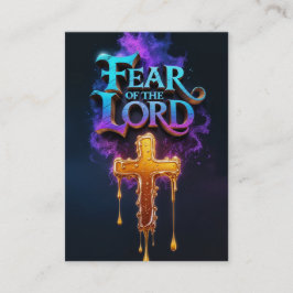 Desperate Darkwave | Psalm 19:9–11 KJV Card Box Visitenkarte