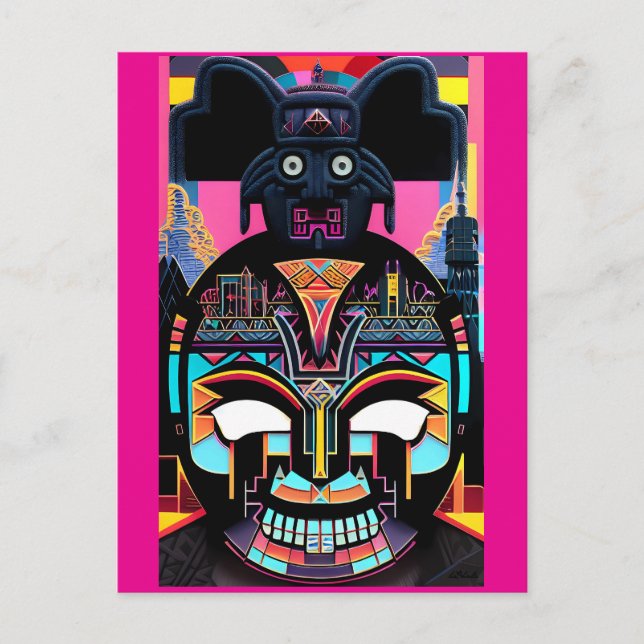 Desperate Hour of Idolatry Postkarte (Vorderseite)