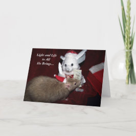 Despereaux Weihnachtskarte Feiertagskarte