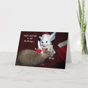 Despereaux Weihnachtskarte Feiertagskarte