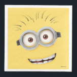 Despicable Me | Tom Face Serviette<br><div class="desc">Franchise © Universal City Studios LLC All Rights Reserved. Gru's loyal yellow,  gibberish-speaking Minions love causing mischief and mayhem almost as much as they love bananas. They are easily distracted and can be unpredictable,  curious and subversively sweet.</div>