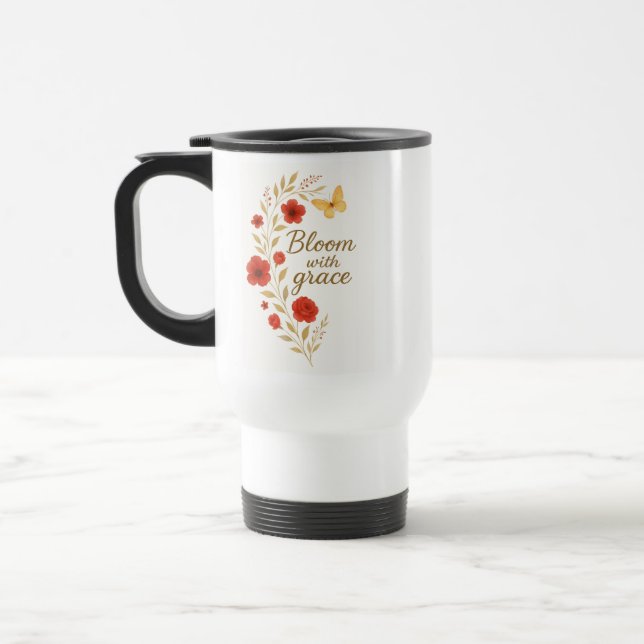 Despise Bolely - Rote Rose Empowerment Tasse (Links)