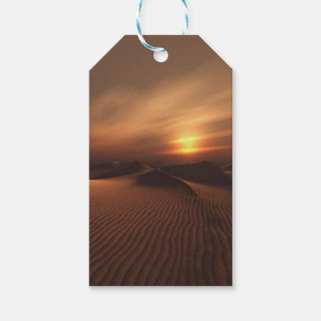 Desrt Rain Geschenkanhänger (Vorderseite)