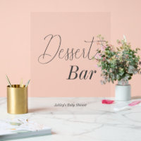 Dessert Bar Wedding Baby Dusche