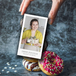 Dessert Caterer Baker Visitenkarte