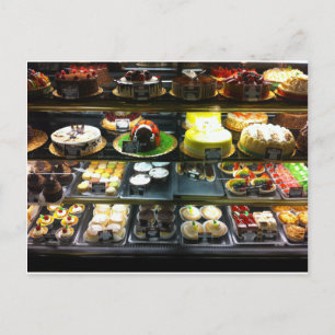 Dessert Display Case Postkarte