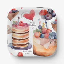 Dessert Geburtstag | Mehrfarbigkeit