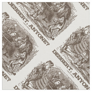 Dessert, jemand? Unicorn Alice Lion Wonderland Stoff