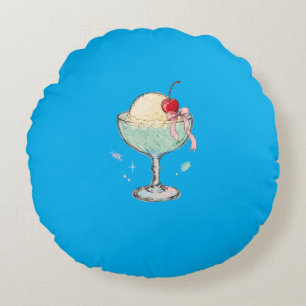 Dessertkissen Rundes Kissen