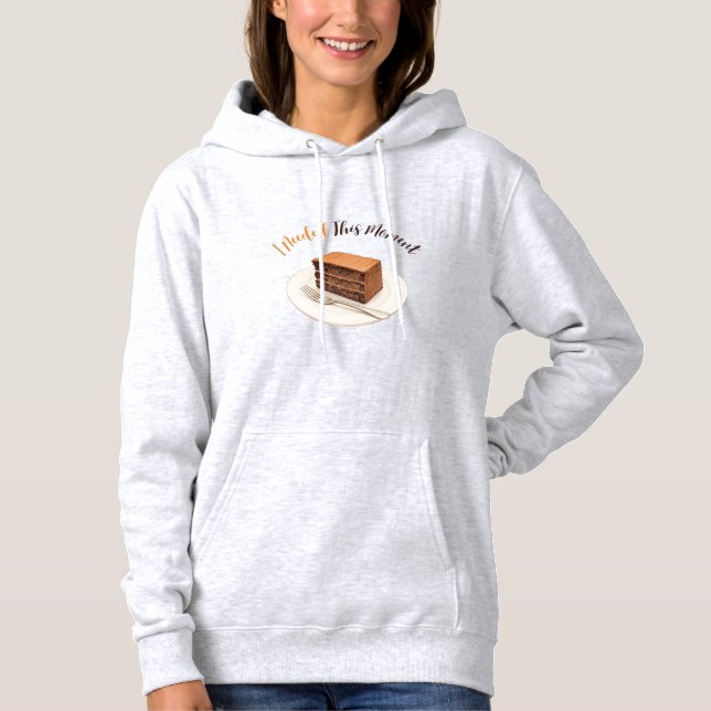 Dessertliebhaber-Geschenkdesign Hoodie (Vorderseite)