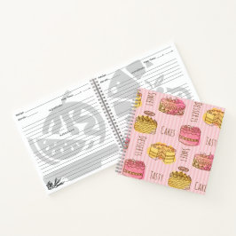 Desserts Rezept Notebooks Notizbuch