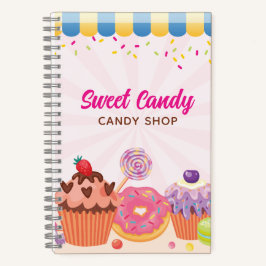 Desserts und Candies Notebook Journal Notizbuch
