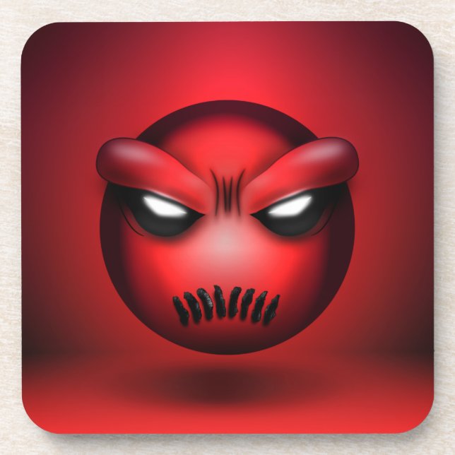 Dessous-de-verre Mutemoji Getränkeuntersetzer (Vorderseite)