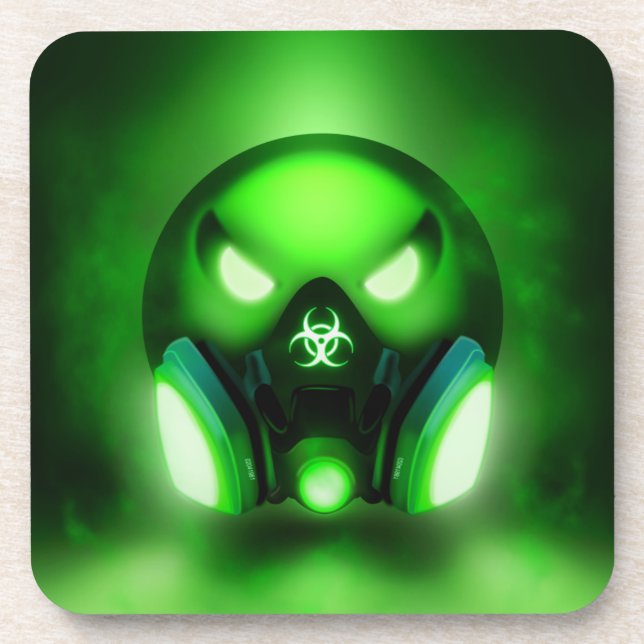 Dessous-de-verre Toxicmoji Getränkeuntersetzer (Vorderseite)