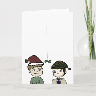 Destiel Holiday Card Feiertagskarte