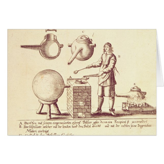 Destillierende Ausrüstung (Vorderseite (Horizontal))