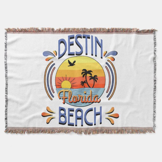 Destin Beach, Florida Decke (Vorderseite)