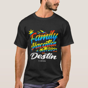 Destin Beach Florida Familien-Passende Ferien T-Shirt