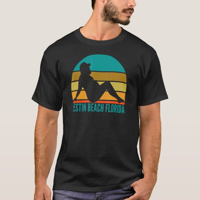 Destin Beach Florida Fat Drinks T-Shirt (Vorderseite)