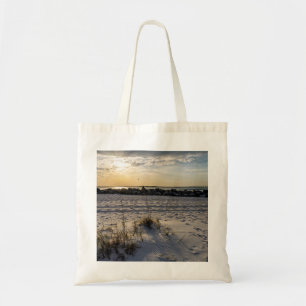 Destin Beach Florida Jetty Sunset Tote Bag Tragetasche