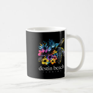 Destin Beach Florida Sea Turtle Scuba Diving Surfe Kaffeetasse