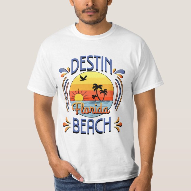 Destin Beach, Florida T-Shirt (Vorderseite)