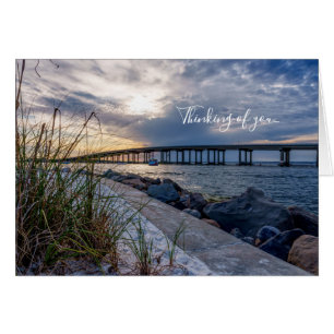 Destin East Pass Sunset Denken Sie an Ihre Karte
