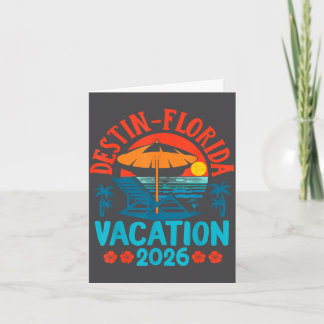 Destin Florida 2026 Familienurlaub Strand Sommer V Karte