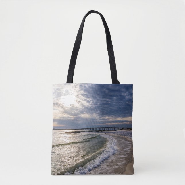 Destin Florida Abend Waves Bag (Vorderseite)