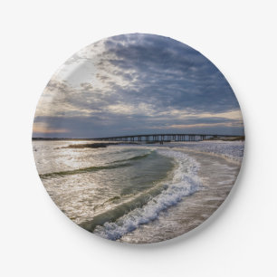 Destin Florida Abend Waves Paper Teller