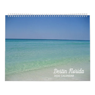 Destin Florida Beach Fotografy Seaside 2025 Wall Kalender